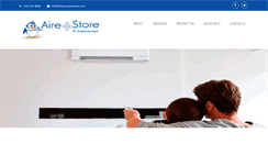 Desktop Screenshot of airestorepanama.com